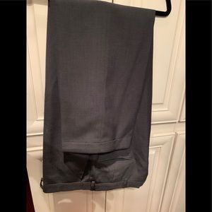 Haggar men’s charcoal gray weave pants 40 x 32